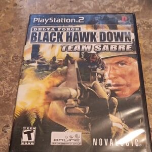 Black Hawk Down  Team Sabre Ps2